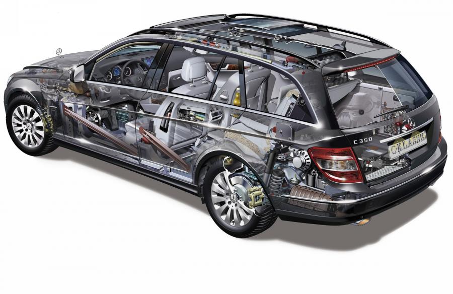  Mercedes-Benz C-Class Estate 2007 года  (фото 39 из 237)